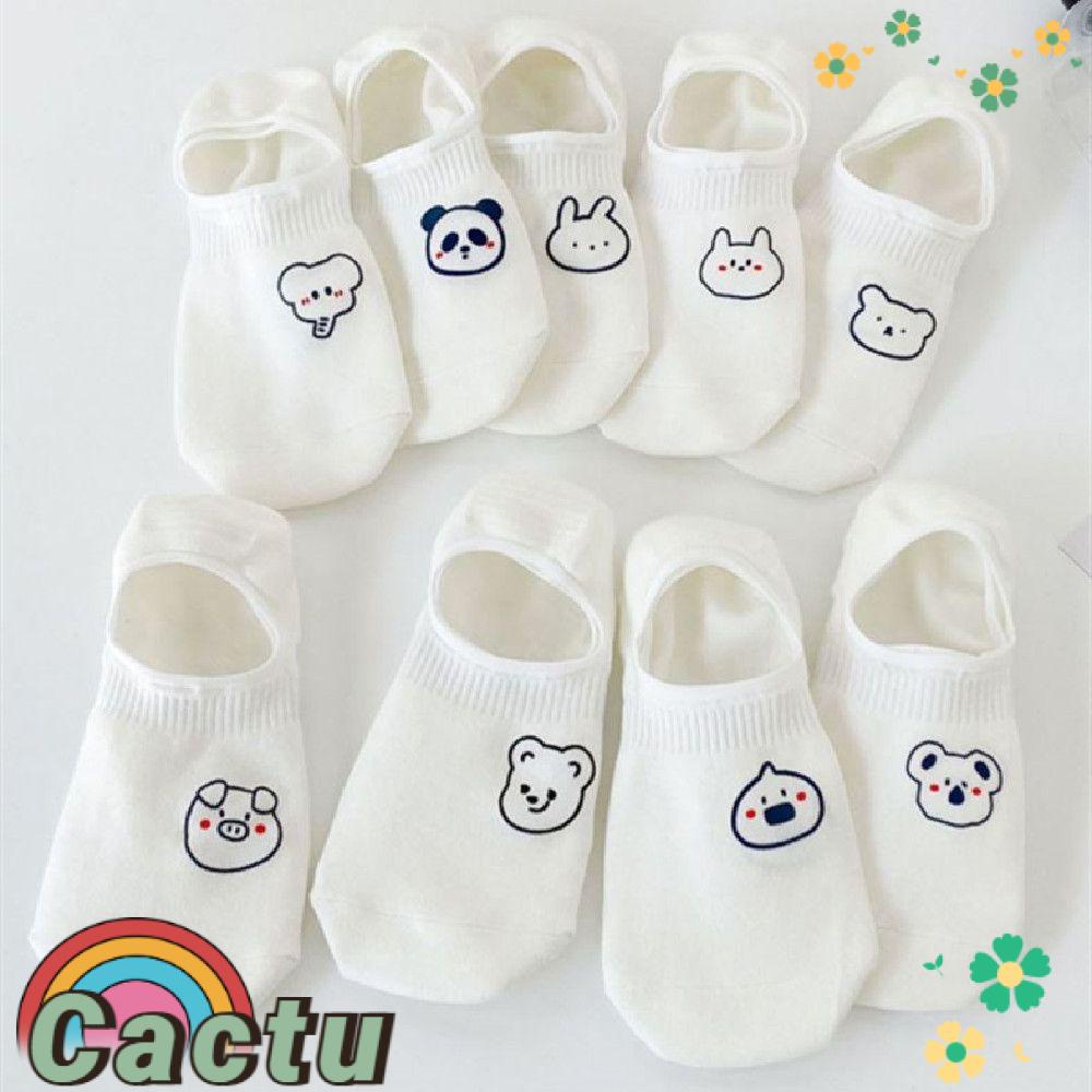 Vớ Cotton Thấm Hút Mồ Hôi Màu Trắng