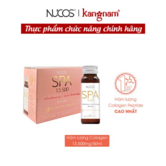 Nước Uống Collgen Nhật Bản 13500mg Nucos Spa 10 chai | BigBuy360 - bigbuy360.vn