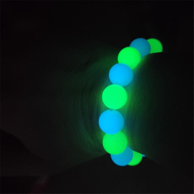 Hời trang Vòng đeo tay huỳnh quang Đá phát sáng Cặp tình nhân Nam và nữ Học sinh YuanZhu Tay chuỗi
