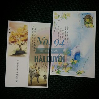 Combo postcard, bookmark cổ trang - cổ phong (lẻ)