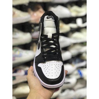 ( Hàng có sẵn)⚡️𝐅𝐑𝐄𝐄 𝐒𝐇𝐈𝐏⚡️giày jodan đen trắng cao cổ full box và bill