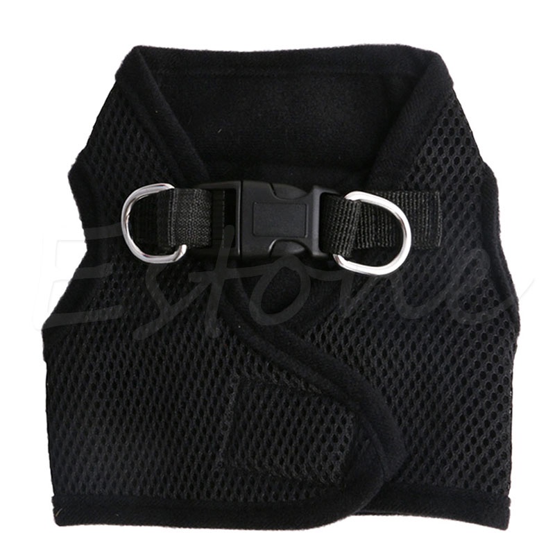 Áo Vest Lưới Mềm Mại Màu Trơn Thoáng Khí Điều Chỉnh Được Được Kích Thước Cho Chó Cưng