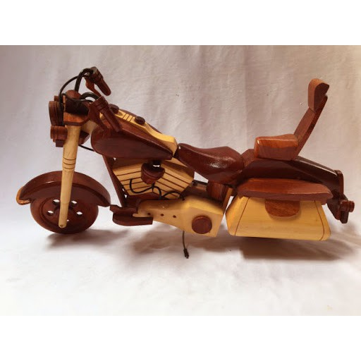 Mô Hình Xe Máy Bằng Gỗ