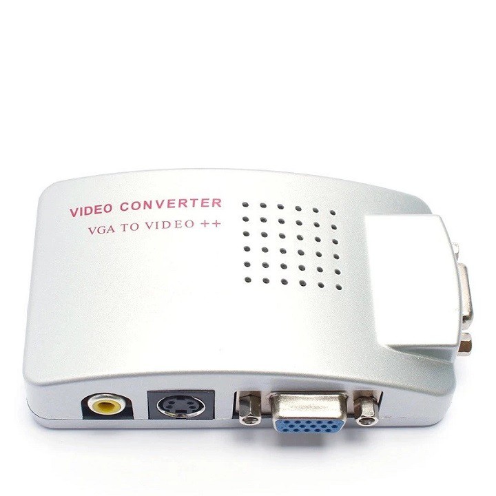 Bộ chuyển đổi VGA sang Video, Svideo VGA to AV - VGA to AV - DC301