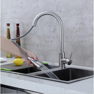 VÒI RỬA BÁT DÂY RÚT INOX SUS304 CAO CẤP