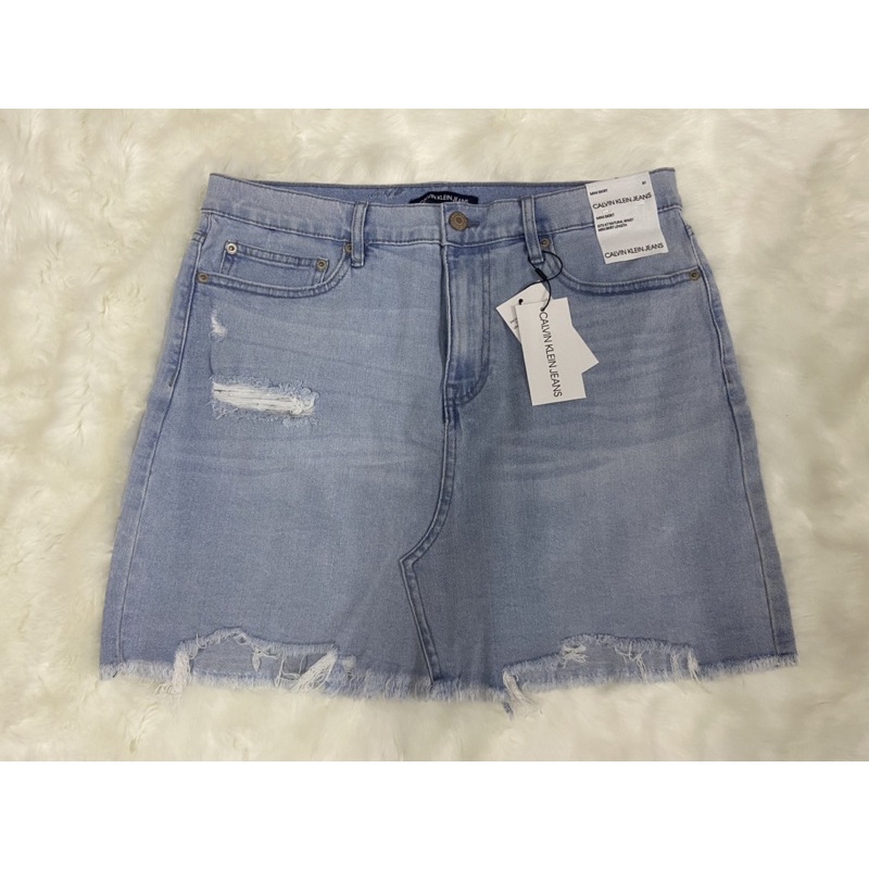 Váy jeans nữ CK size 30 xách tay US