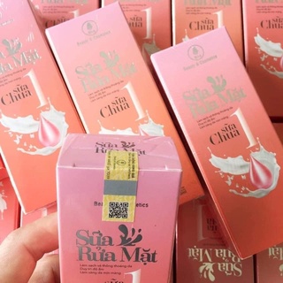 sữa rửa mặt sữa chua olic trắng da
