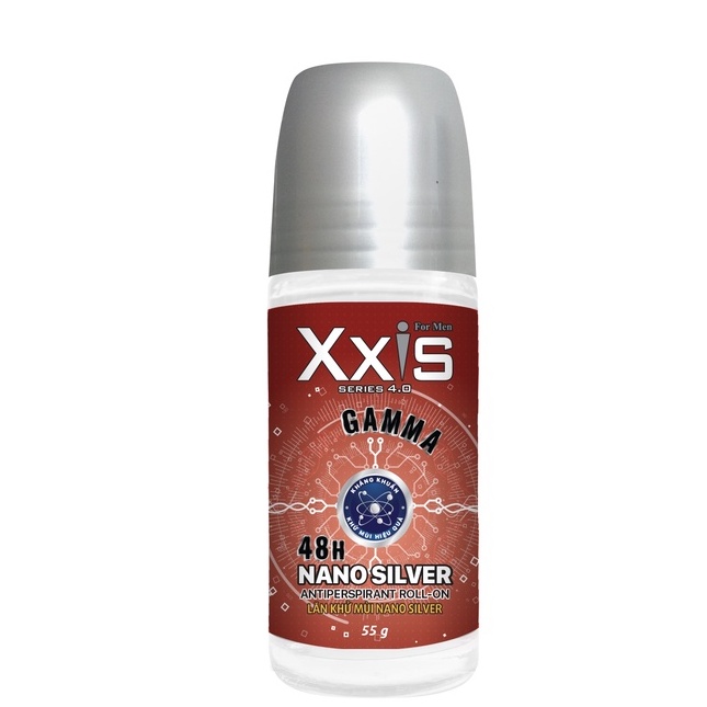 Lăn Khử Mùi Nano Silver GAMMA XXIS 55g