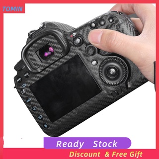 Tominihouse Bộ Vỏ Bọc Thân Máy Ảnh DSLR Miếng Dán Trang Trí Bảo Vệ Da Phù Hợp Cho Máy Ảnh Canon SLR 5D3