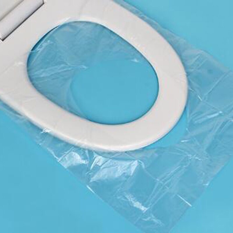Túi 6-50 tấm lót bệ ngồi bồn cầu an toàn di động chống thấm nước cho hoạt động ngoài trời