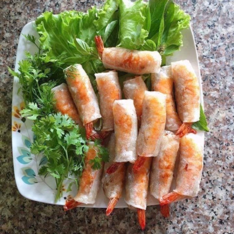 1Kg Chả ram tôm đất Bình Định (Tôm to) - HOẢ TỐC HCM