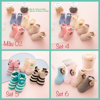 Order set 4 đôi tất trẻ em siêu xinh