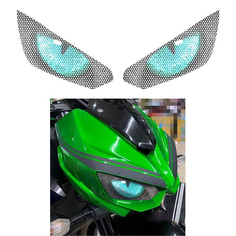 Miếng Dán Bảo Vệ Đèn Pha Xe Mô Tô Kawasaki Z1000 Z 1000 2014-2016 A