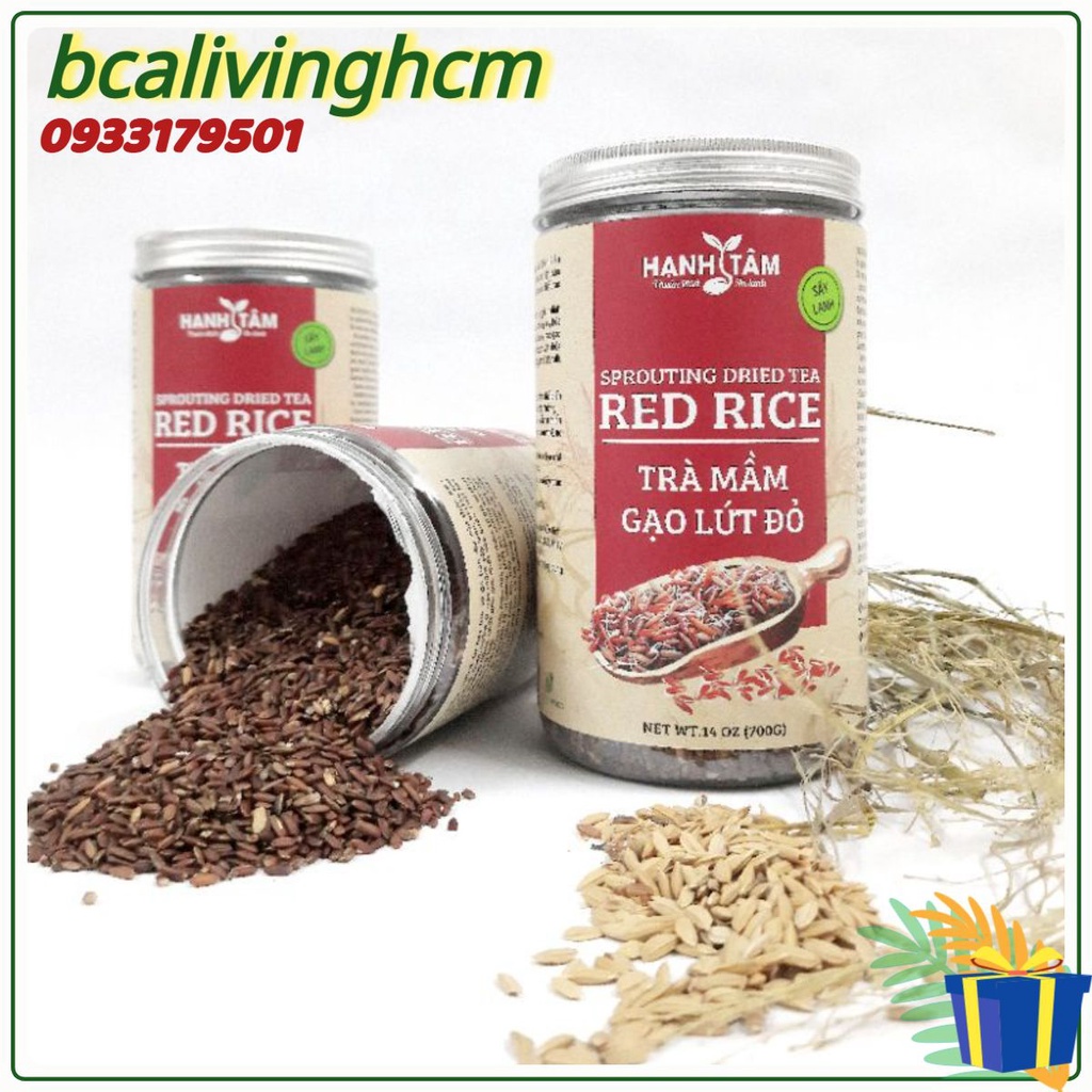 Trà Mầm Gạo Lứt đỏ Trà mầm đậu đen Trà bancha  Hạnh Tâm