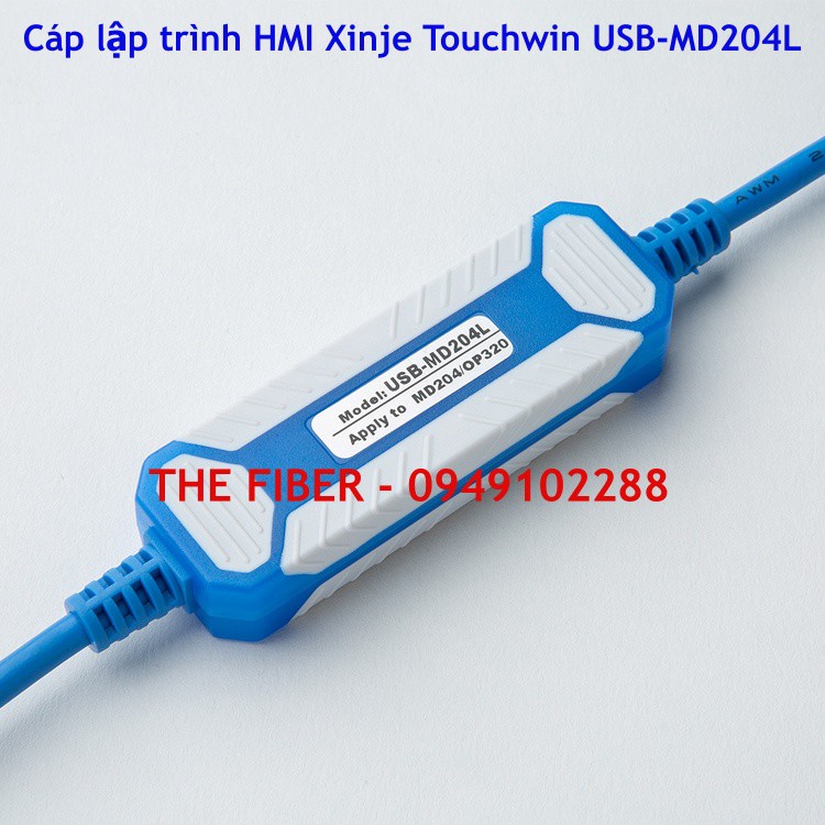 Cáp lập trình HMI Xinje Touchwin USB-MD204L