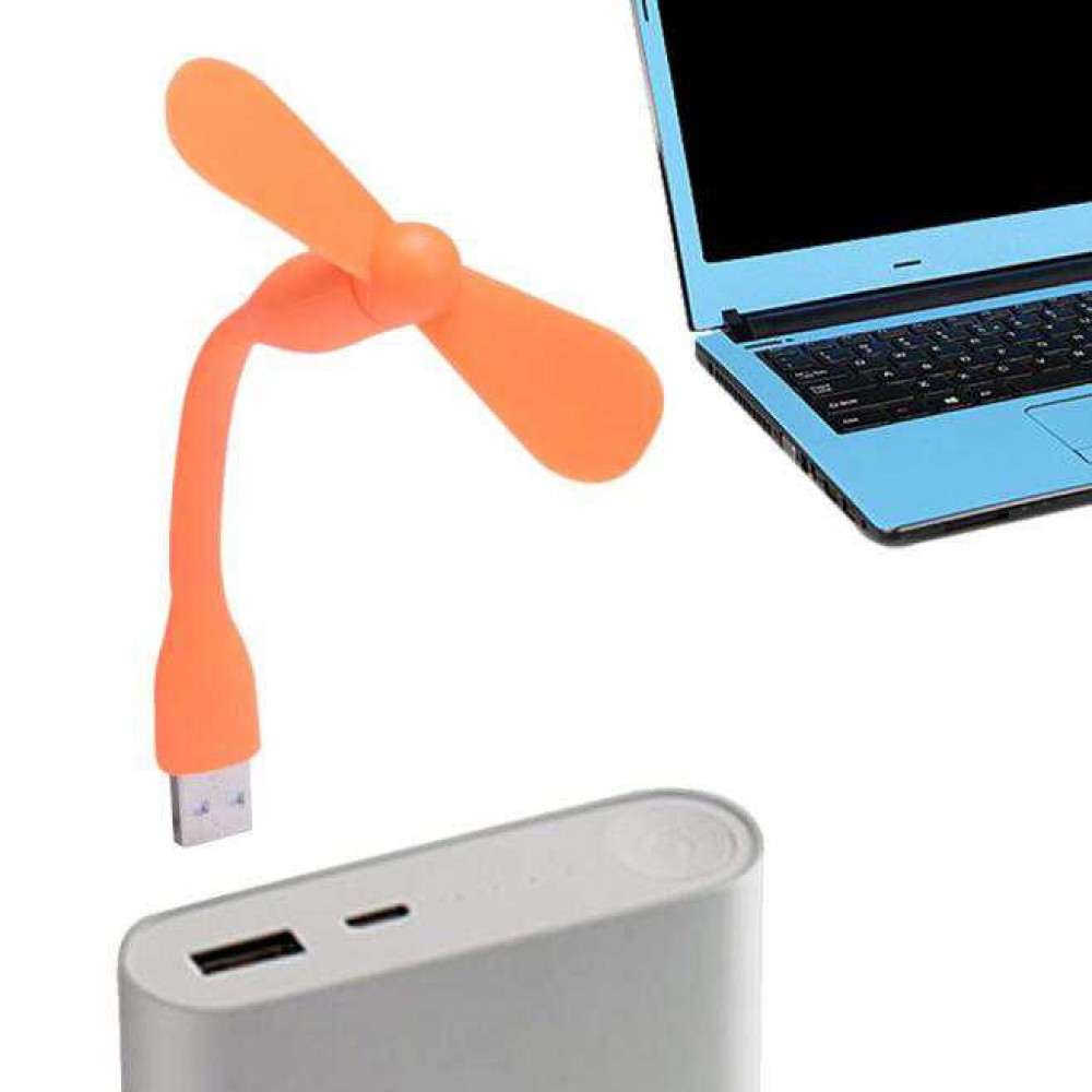 Quạt USB 2 Cánh Rời Cắm Máy Tính, Sạc Dự Phòng, Củ Sạc Điện Thoại, Siêu Mát - Siêu Tiện Dụng