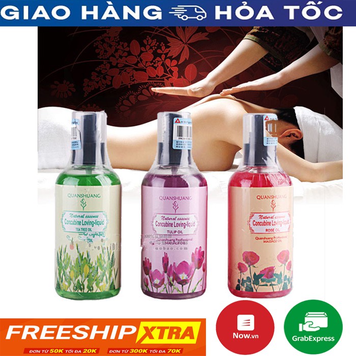 Tinh Dầu Massage 200ml - Massage Body Hương Tự Nhiên