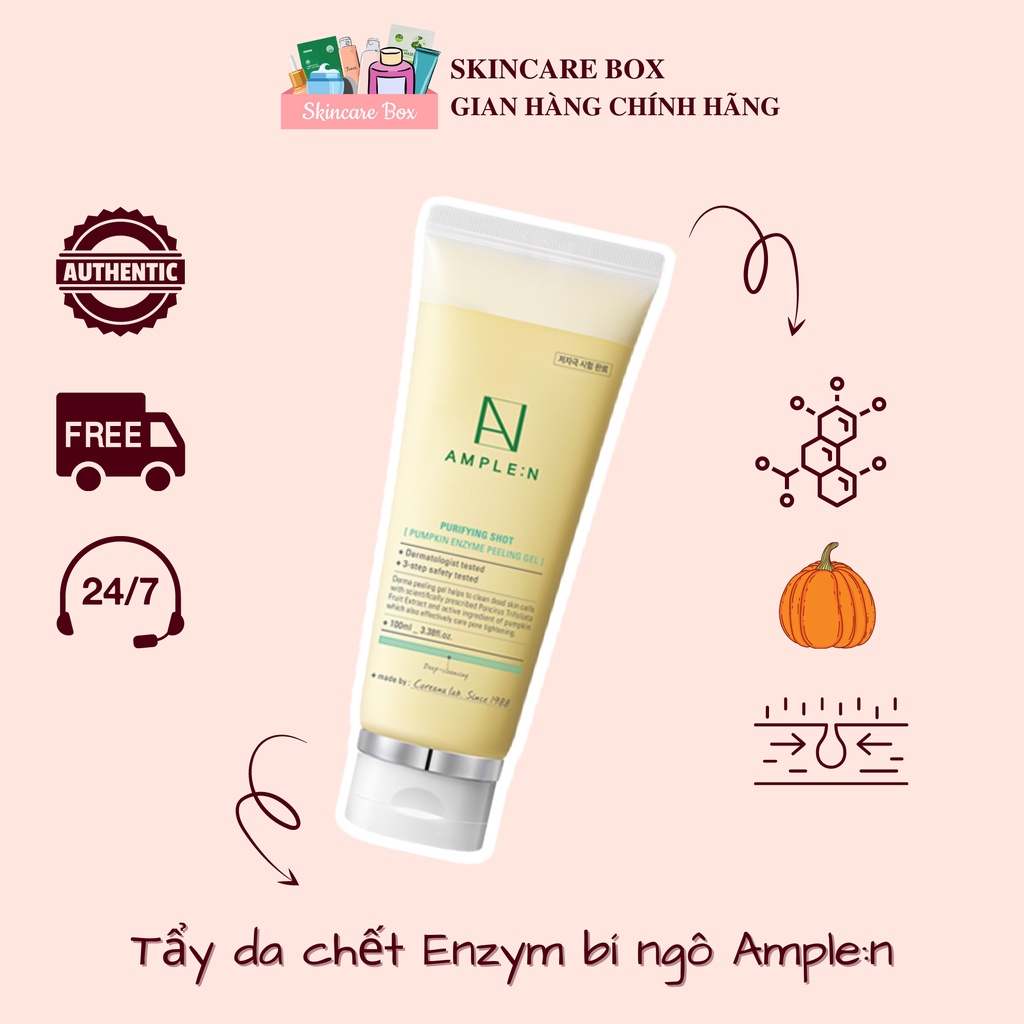 [ĐỦ BILL] TẨY DA CHẾT LÊN MEN TỪ ENZYM BÍ NGÔ AMPLE:N | BigBuy360 - bigbuy360.vn