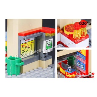 Lắp ráp Cities Lắp ráp Nhà ga xe lửa 02015 - 456 chi tiết