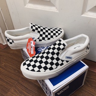 Giày Sneaker Va.ns Caro Lười Đủ Size Nam Nữ Full Box Full BiIl