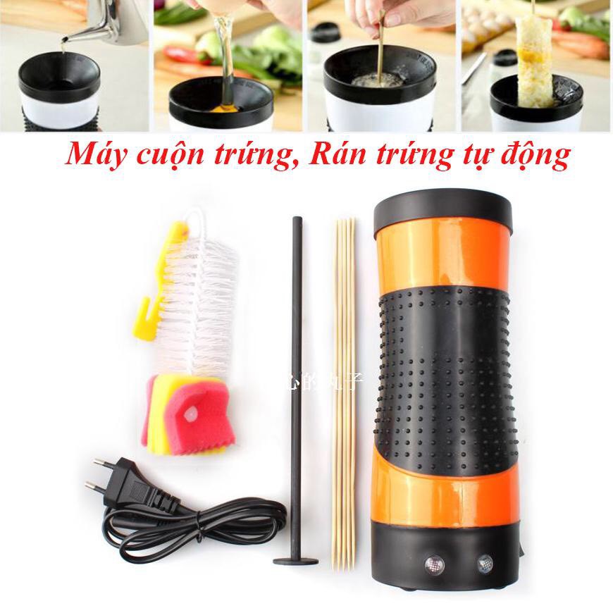 Máy cuộn trứng-máy làm bánh trứng cuộn xúc xích