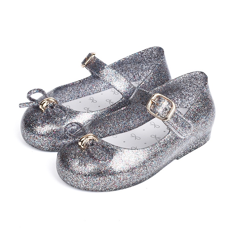 Giày nhựa nơ cho bé_