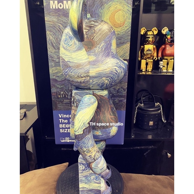 Medicom bearbrick Starry night Van Gogh 1000%