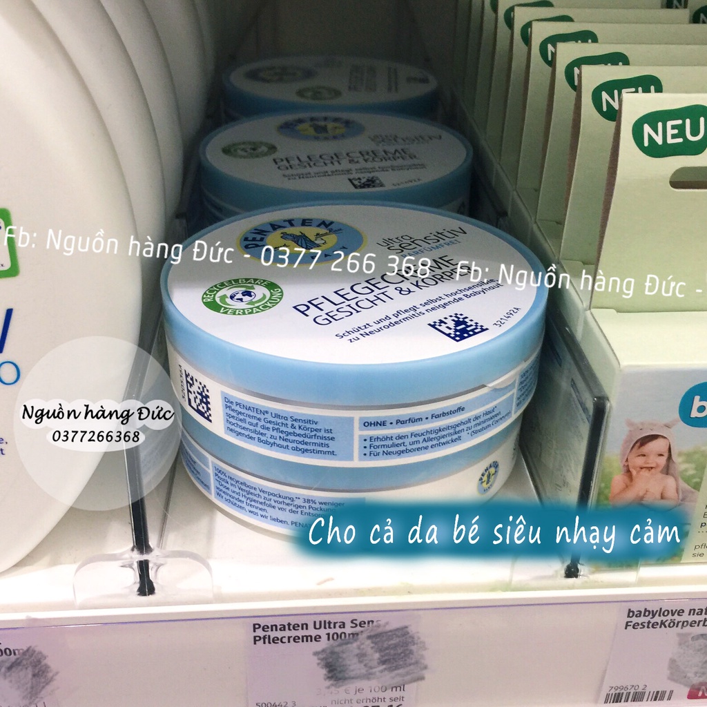 Kem dưỡng da Penaten cho da đặc biệt nhạy cảm ultra sensitive - Nguồn hàng Đức