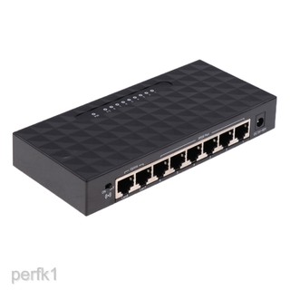 [Perfk1] Bộ chuyển đổi mạng LAN chuyển đổi nhanh HOT8Port 100M 6SPOE + 2Uplink cho bên ngoài