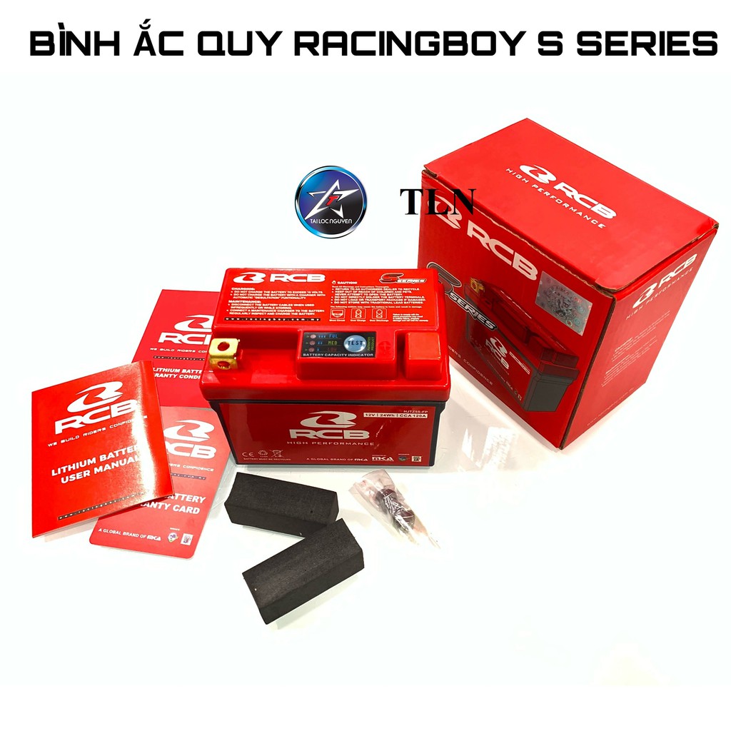 BÌNH ẮC QUY RACINGBOY S SERIES CHÍNH HÃNG