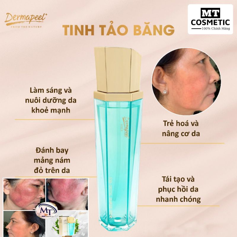 Dermapeel TINH TẢO BĂNG - ICED CRYSTAL SEAWEED SERUM - GIẢM TÌNH TRẠNG DA SƯNG ĐỎ NHANH CHÓNG - PHỤC HỒI DA HƯ TỔN 100ml
