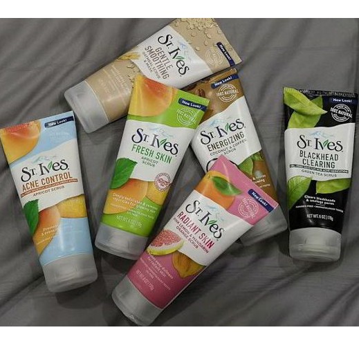 Sữa rửa mặt tẩy tế bào chết St Ives 170g