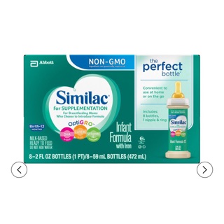 Sữa nước Similac Supplementation Non GMO cho bé 0-12 tháng