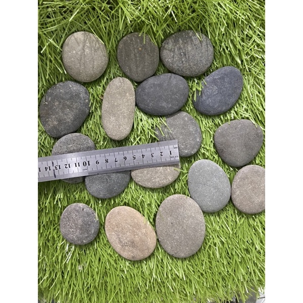 1 viên đá sỏi gắn tranh 5 cm