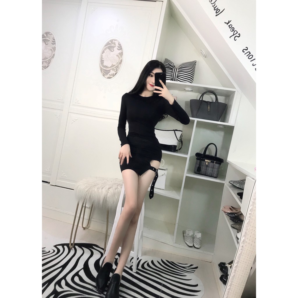ĐẦM DÁNG ÔM NỊT ĐÙI ULZZANG THỜI TRANG NỮ HÀNG NHẬP QUẢNG CHÂU | BigBuy360 - bigbuy360.vn