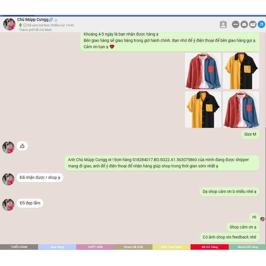 Sơ mi nhung tăm phối 2 màu xanh đỏ