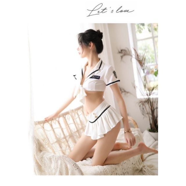 HALLOWEEN COSPLAY - Cosplay nữ cảnh sát khoe eo gợi cảm 1420