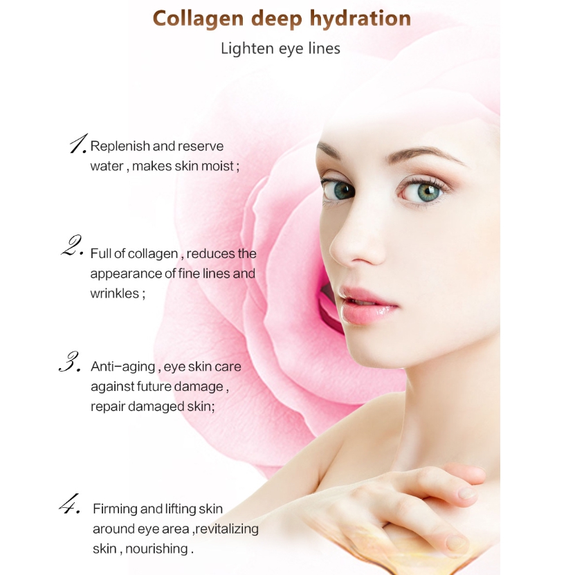 Mặt nạ mắt Collagen vàng chống quầng thâm nếp nhăn làm săn chắc da