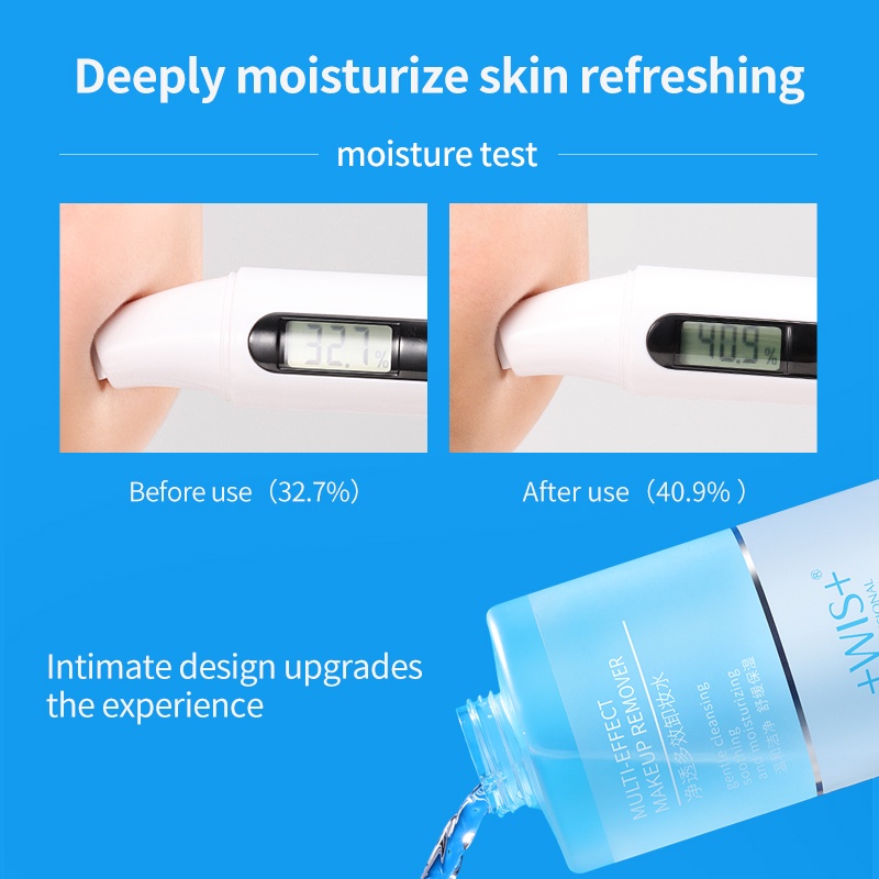 Nước tẩy trang WIS dịu nhẹ làm sạch sâu dung tích 500ml