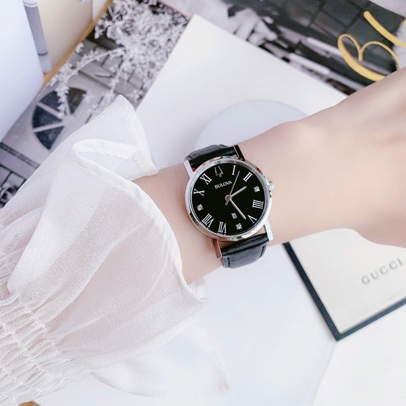 Đồng Hồ nữ Bu.lova Nữ Đính Dia.mond 32mm .