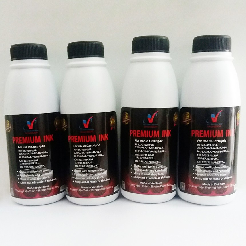 Mực Nạp Laser Premium đa năng siêu đậm nét dùng cho HP, Canon