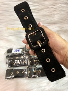 Thắt lưng nhung bản 4cm. Có 2 màu
