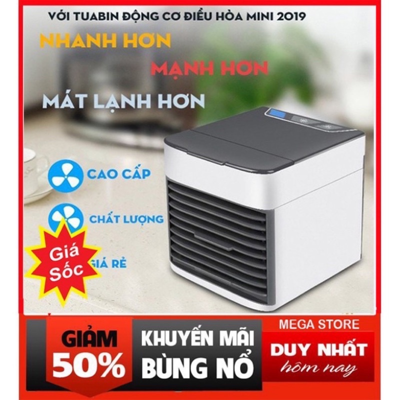 SALE SỐC(Quạt Điều Hòa Mini Hơi Nước Để Bàn - Máy Lạnh Mini Siêu Mát