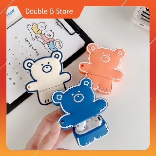 Gấu Brunch - Vỏ bảo vệ bao đựng tai nghe không dây 1/2 - Case tai nhge bear brunch 1/2