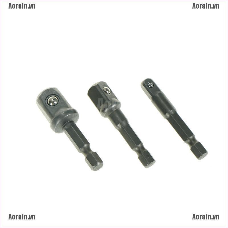 Bộ 3 Đầu Chuyển Đổi Mũi Khoan Chuyên Dụng Cho Máy Khoan