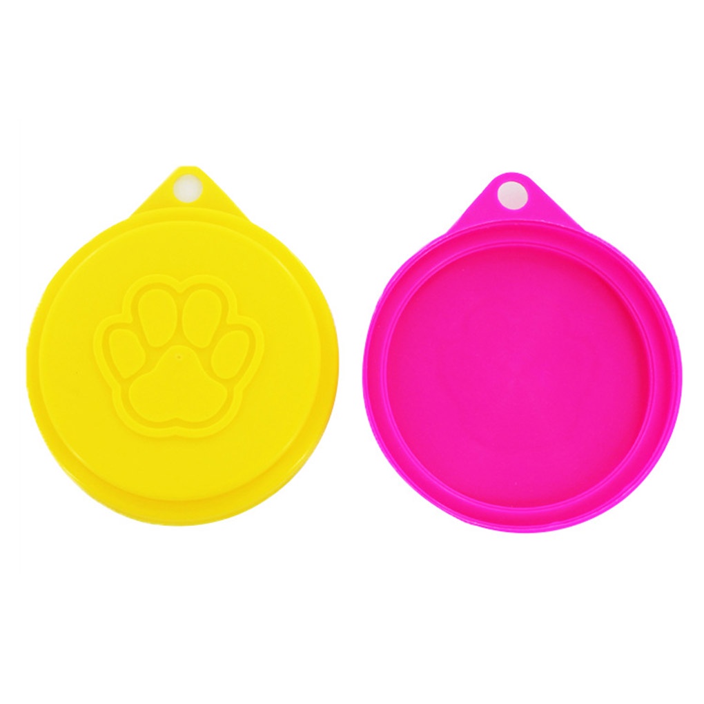 Nắp đậy hũ thức ăn cho thú cưng màu sắc ngẫu nhiên