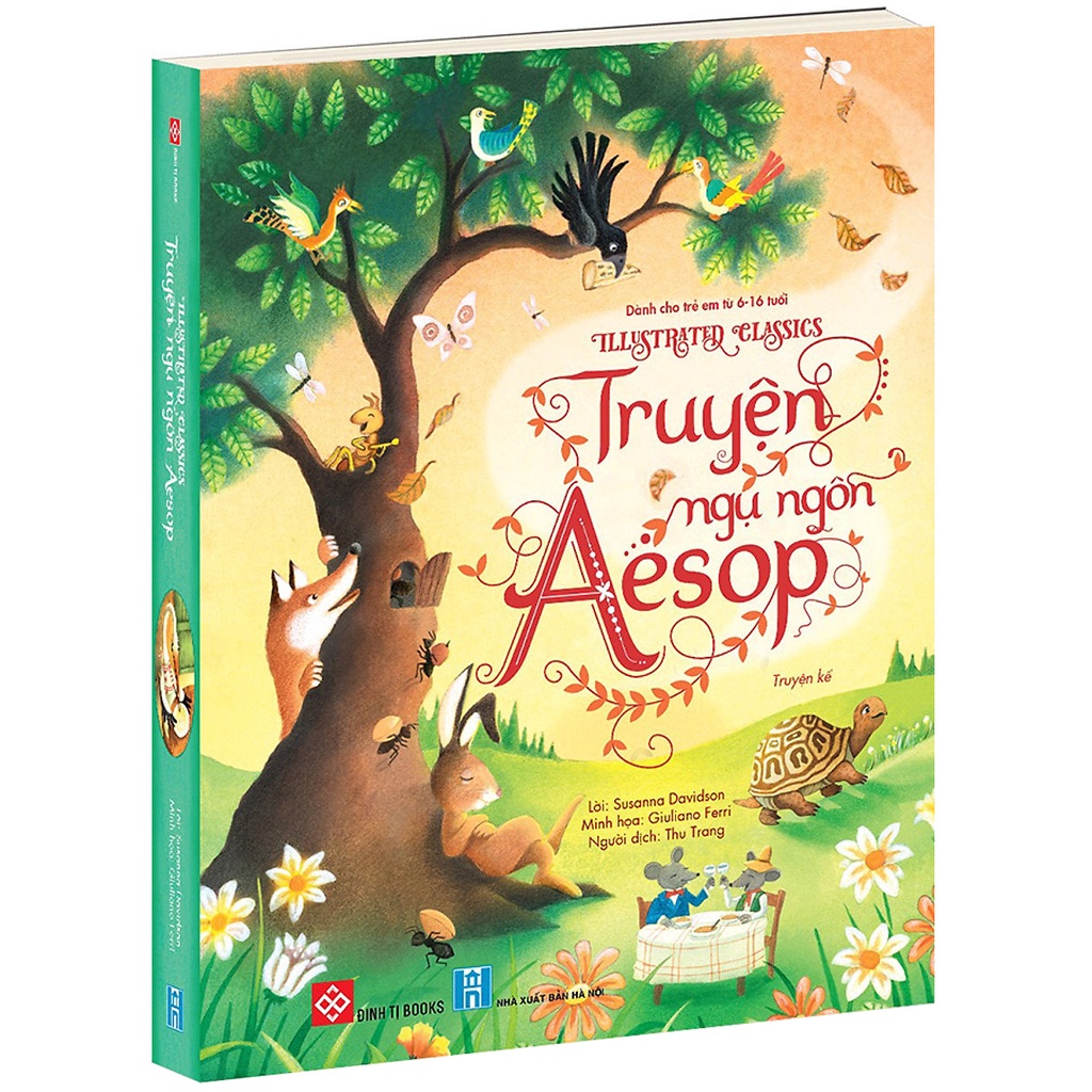 Sách - Truyện Ngụ Ngôn Aesop (Illustrated Classics) - bìa cứng, lẻ tùy chọn