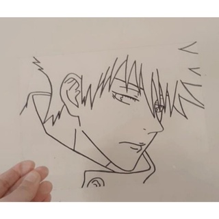 glass painting - tranh kính anime Jujutsu Kaisen