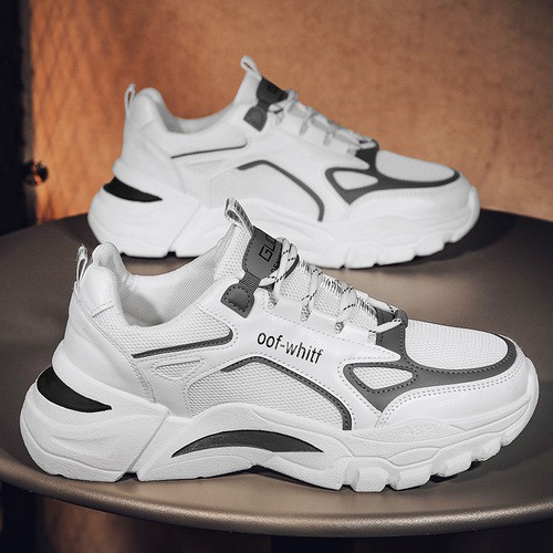 Giày thể thao nam mới From ôm chân tăng chiều cao đế mềm sneaker T70