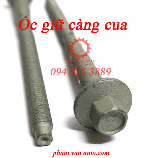 Ốc giữ càng cua kim phun Ford Transit Chính Hãng, Bu lông càng cua ô tô Transit mã 8C1Q9T506AA Phạm Văn auto
